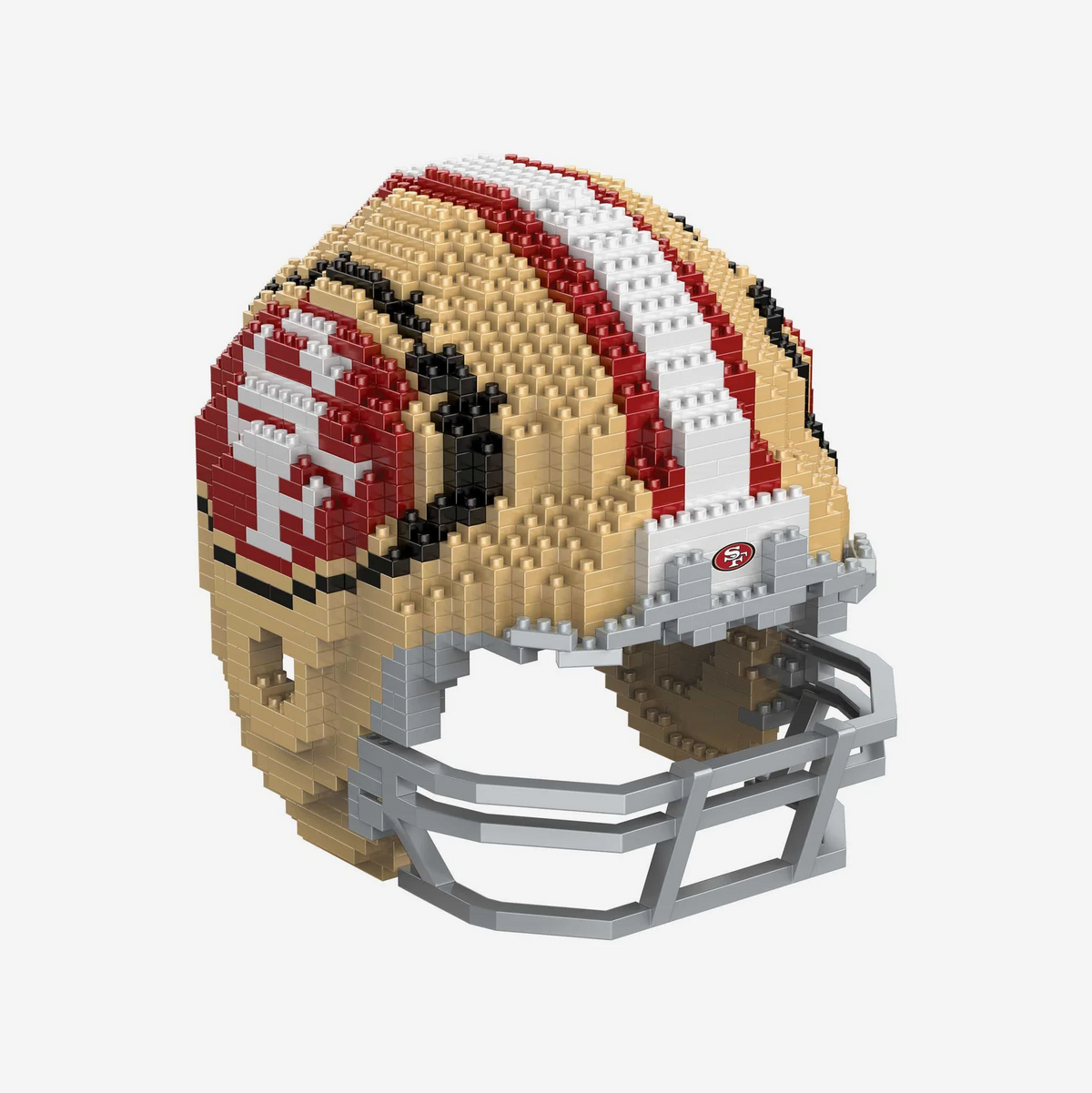 San Francisco 49ers BRXLZ Replica Mini Helmet Construction Set