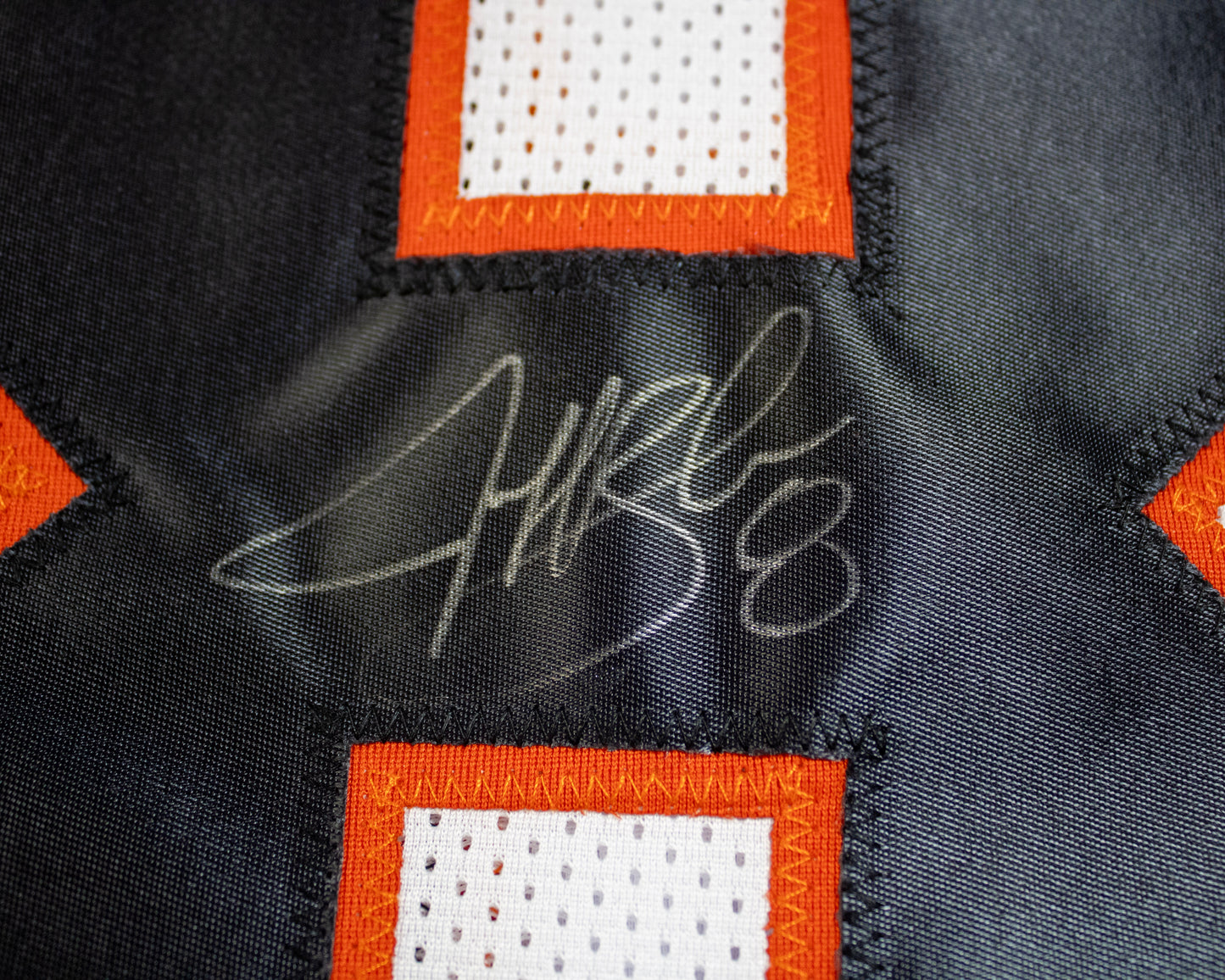 Jeff Blake Signed Bengals Custom Football Jersey #8 – JSA Witnessed (WIT477178)
