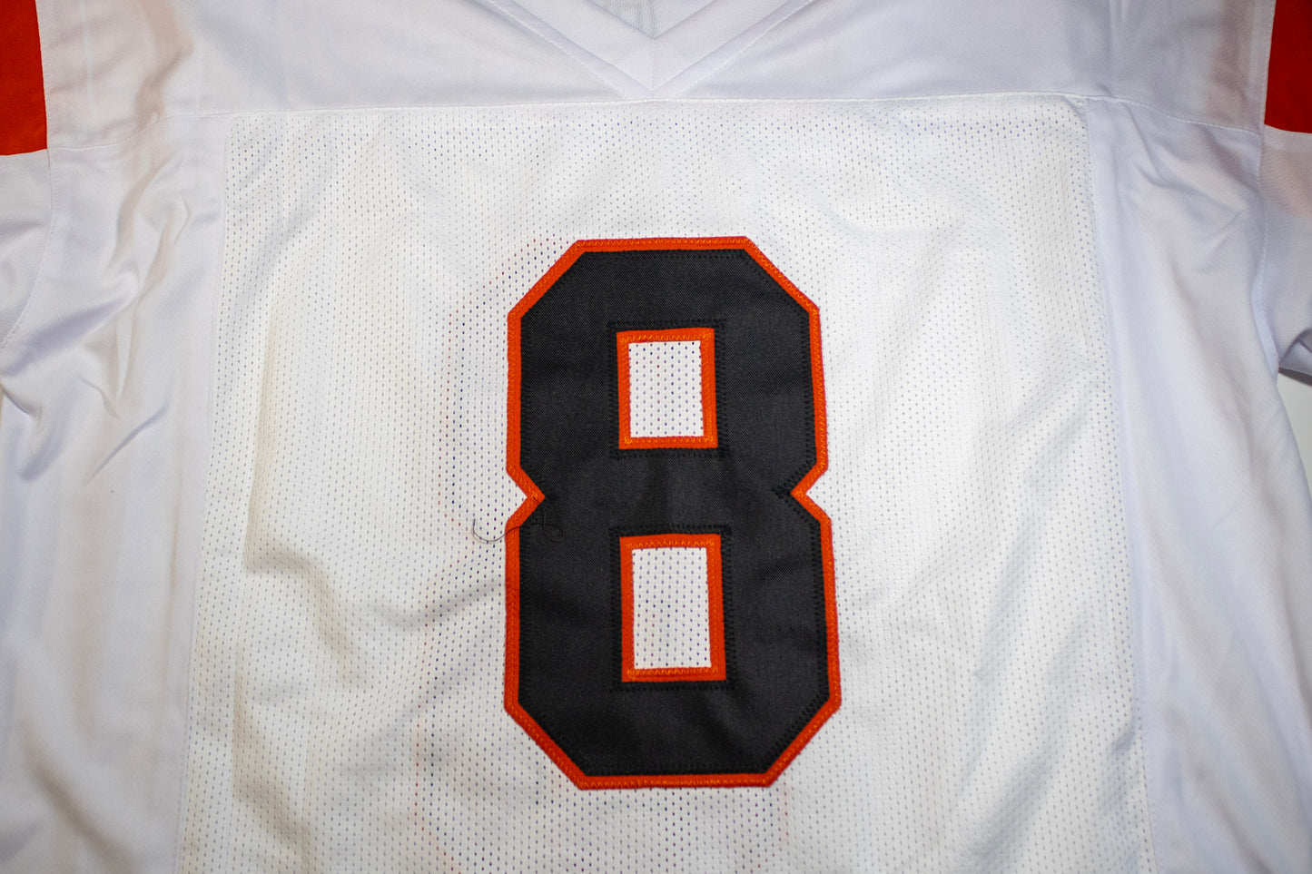 Jeff Blake Signed Bengals Custom Football Jersey #8 – JSA Witnessed (WIT477178)