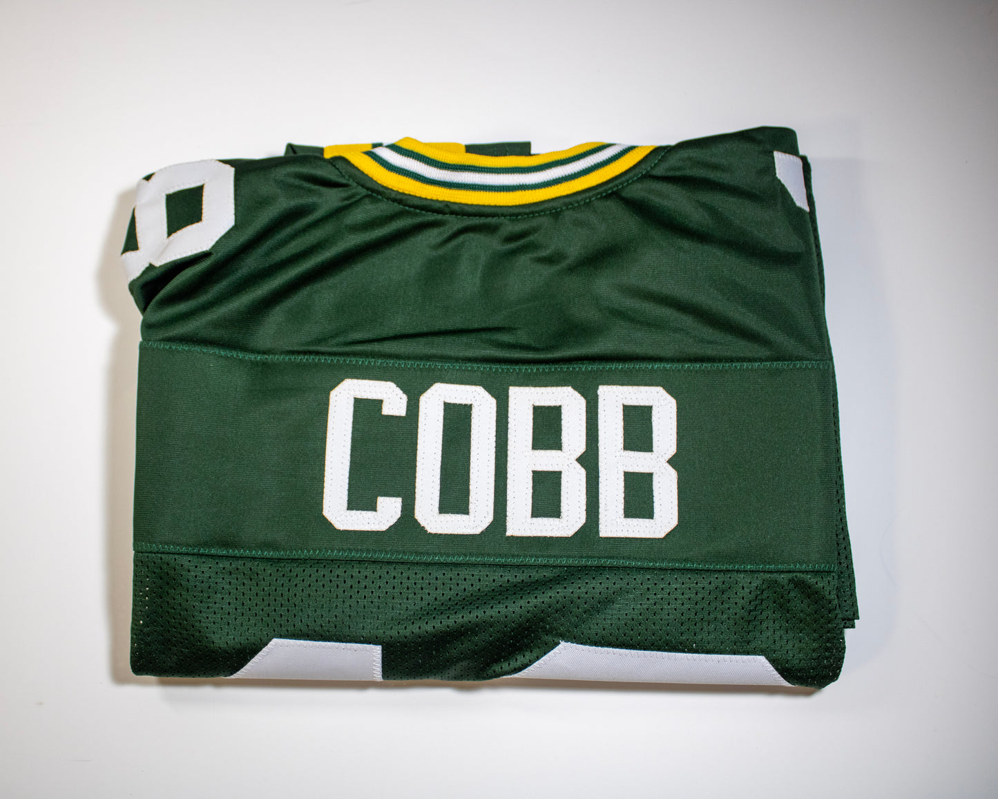 Randall Cobb Signed PACKERS Custom Football Jersey #18 – JSA Witnessed (WC450278)