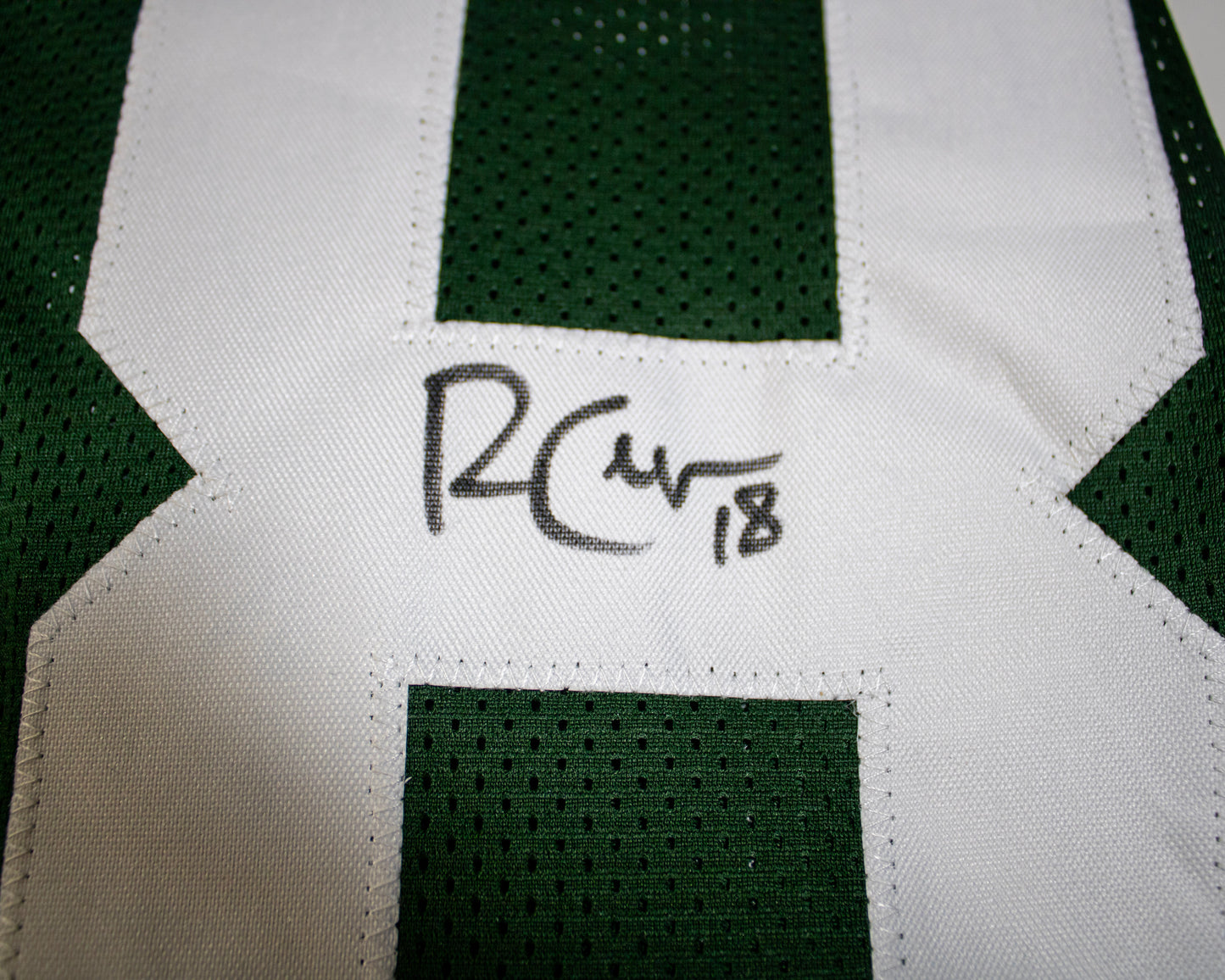 Randall Cobb Signed PACKERS Custom Football Jersey #18 – JSA Witnessed (WC450278)