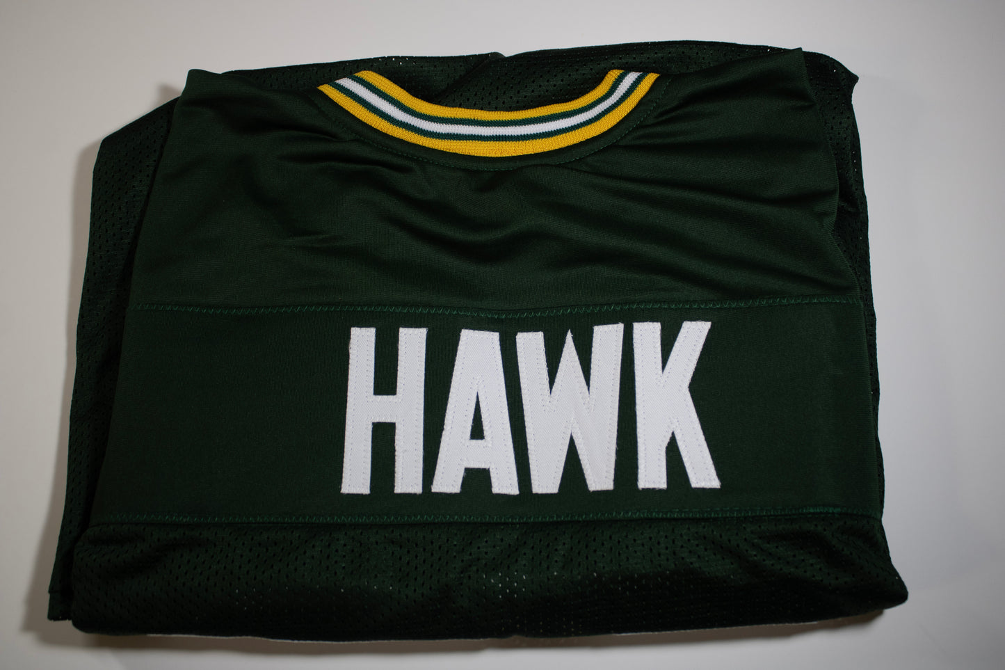 A.J. Hawk Signed PACKERS Custom Football Jersey #50 – Beckett Witnessed (4W514164)