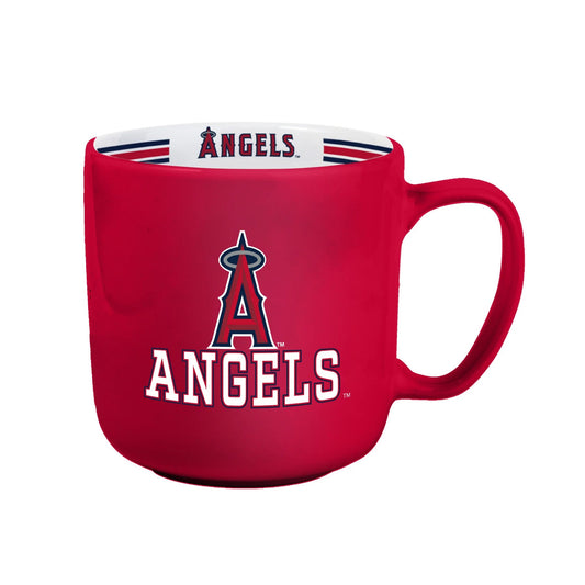 Los Angeles Angels Coffee Mug 15oz Stripe Design