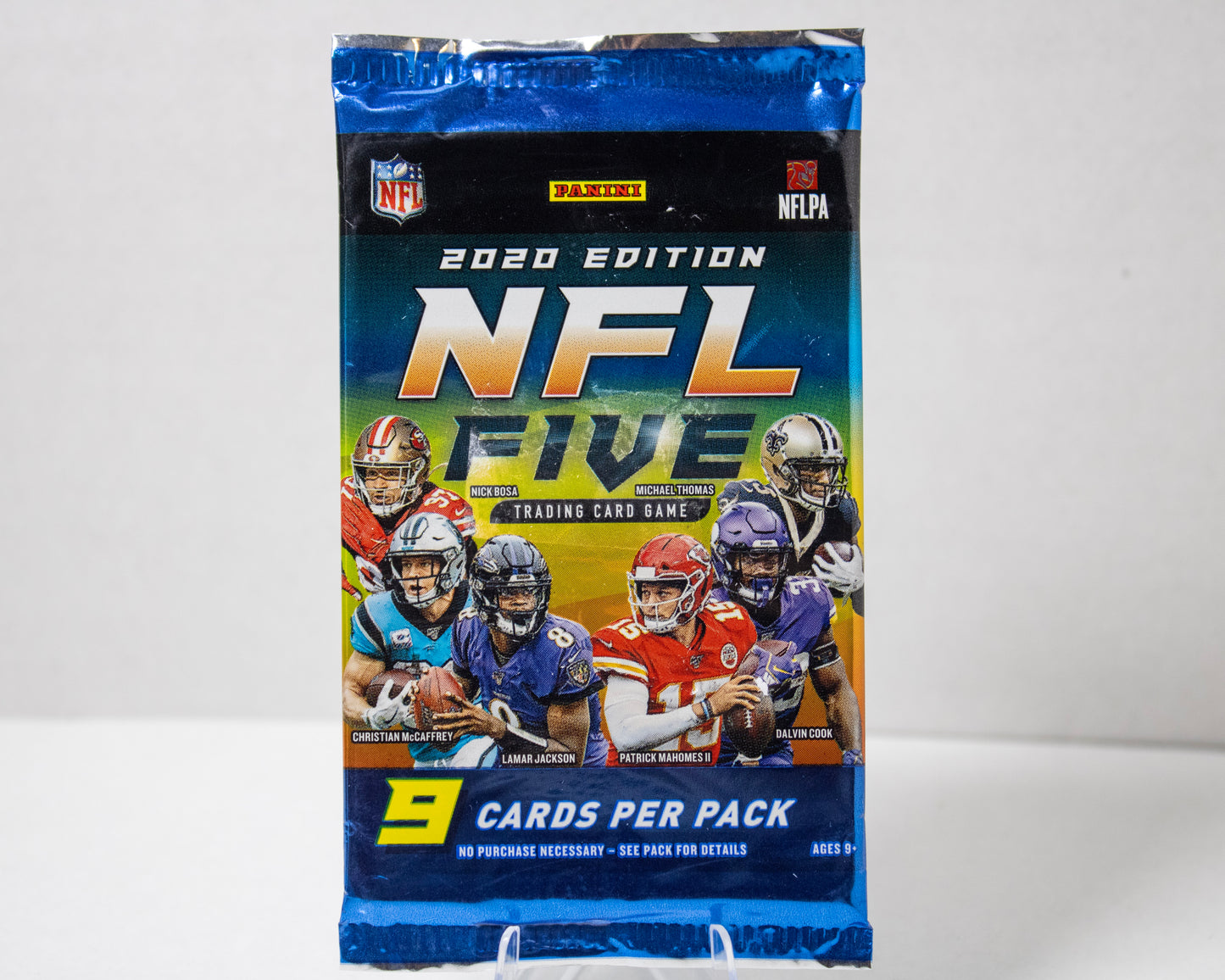 2020 Panini NFL Five – Sealed Trading Card Game Pack (9 Cards)