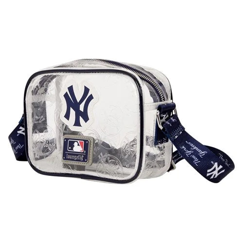 MLB New York Yankees Clear Crossbody Bag by Loungefly