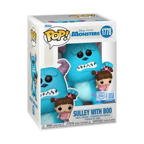 Monsters, Inc. Sulley with Boo Funko Pop! #1778 Entertainment Earth Exclusive