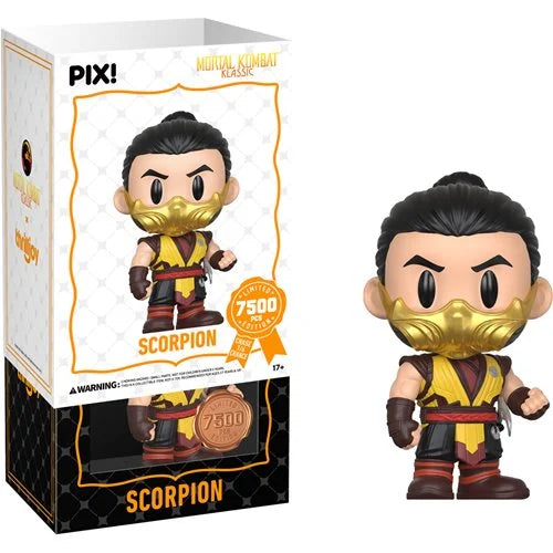 Mortal Kombat Scorpion PIX! Vinyl Figure
