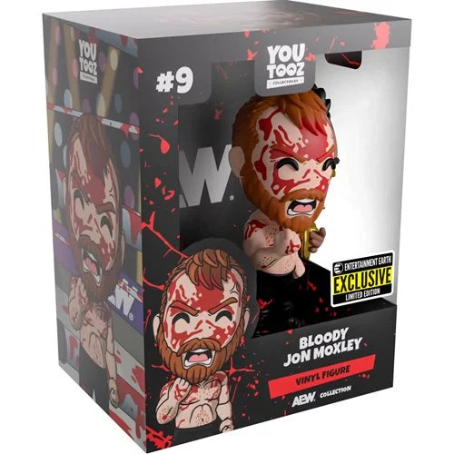 AEW Bloody Jon Moxley Vinyl Figure #9 – Entertainment Earth Exclusive (Limited Edition)